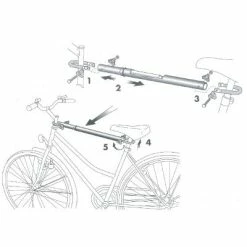 PERUZZO Adaptateur Pour Vélo Femme Et VTT Suspendu Sur Porte Vélo Coffre -Porte-vélo Soldes Magasin adaptateur pour velo femme et vtt suspendu sur porte velo coffre full 4