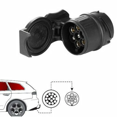 Adaptateur Thule De 13 à 7 Broches Pour Porte Vélo De Voiture 3 Adaptateur Thule De 13 à 7 Broches Pour Porte Vélo De Voiture