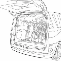 PERUZZO Barre De Fixation Pour Vélo Dans Le Coffre - GENOVA 13 PERUZZO Barre De Fixation Pour Vélo Dans Le Coffre - GENOVA -Porte-vélo Soldes Magasin barre de fixation pour velo dans le coffre genova full 6