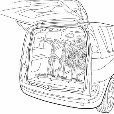 PERUZZO Barre De Fixation Pour Vélo Dans Le Coffre - GENOVA 8 PERUZZO Barre De Fixation Pour Vélo Dans Le Coffre - GENOVA – Image 6