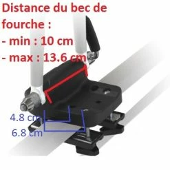 PERUZZO Fixation Sur Barre De Toit Sur Fourche - Rolle -Porte-vélo Soldes Magasin fixation sur barre de toit sur fourche rolle full 6
