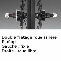 Paire De Roues Noires Flipflop Vélo Fixie 28 X-Press Miche 13 Paire De Roues Noires Flipflop Vélo Fixie 28 X-Press Miche -Porte-vélo Soldes Magasin paire de roues noires flipflop velo fixie 28 x press miche full 6