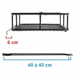 Panier Fixe Avant Pour Vélo Noir Take Away BLB -Porte-vélo Soldes Magasin panier fixe avant pour velo noir take away blb full 6