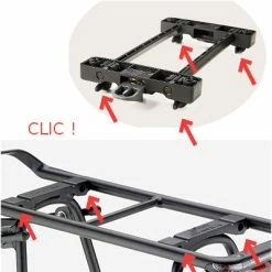 Plaque D'adaptation Snapit Sur Porte Bagage Racktime 13 Plaque D'adaptation Snapit Sur Porte Bagage Racktime -Porte-vélo Soldes Magasin plaque d adaptation snapit sur porte bagage racktime full 6
