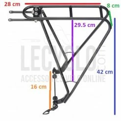 Porte-bagage Arrière De Vélo 28 Pouces TUBUS - DISCO -Porte-vélo Soldes Magasin porte bagage arriere de velo 28 pouces tubus disco full 3