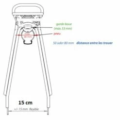 Porte Bagage Arrière Pour Vélo Avec Fixation Racktime Tourit -Porte-vélo Soldes Magasin porte bagage arriere pour velo avec fixation racktime tourit full 3