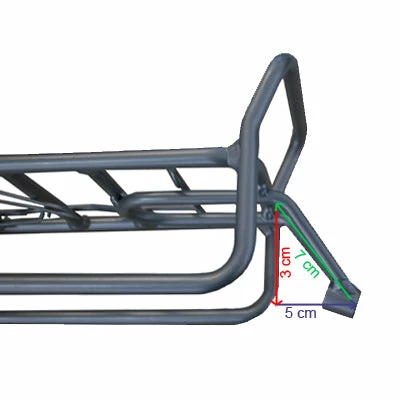 Ostand Porte Bagage Avant 26 Ou 28 Pouces - Noir 4 Ostand Porte Bagage Avant 26 Ou 28 Pouces - Noir – Image 2