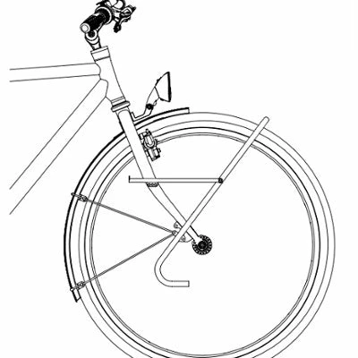 Porte Bagage Lowrider Tara Vélo 26/28 Pouces Argent Tubus 5 Porte Bagage Lowrider Tara Vélo 26/28 Pouces Argent Tubus – Image 3