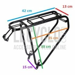 Porte Bagage Noir Charge 35 Kg Vélo Steco 8 Porte Bagage Noir Charge 35 Kg Vélo Steco -Porte-vélo Soldes Magasin porte bagage noir charge 35 kg velo steco full 3