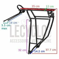 Porte Bagage Rack3 Ortlieb Pour Quick Lock 3 Et 3.1 -Porte-vélo Soldes Magasin porte bagage rack3 ortlieb pour quick lock 3 et 3 1 full 6