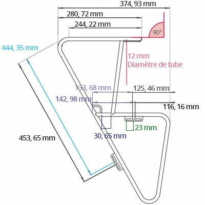 Porte Bagages Avant Grand Expedition Low Et High Rider Tubus 6 Porte Bagages Avant Grand Expedition Low Et High Rider Tubus – Image 4