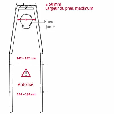 Porte Bagages Avant Grand Expedition Low Et High Rider Tubus 7 Porte Bagages Avant Grand Expedition Low Et High Rider Tubus – Image 5