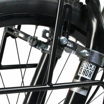 Porte-bagages Avant Pour Vélo Avec Fourche Suspendue Minoura 5 Porte-bagages Avant Pour Vélo Avec Fourche Suspendue Minoura – Image 3