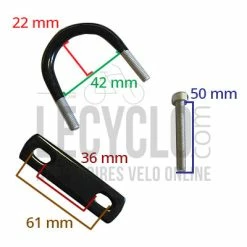 Porte Bagages Avant Vélo 26 à 28 Pouces Lowrider LR-F02 XLC -Porte-vélo Soldes Magasin porte bagages avant velo 26 a 28 pouces lowrider lr f02 xlc full 5