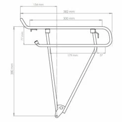 Porte Bagages Vélo Arrière Racktime Addit 26 à 28 Pouces -Porte-vélo Soldes Magasin porte bagages velo arriere racktime addit 26 a 28 pouces full 6