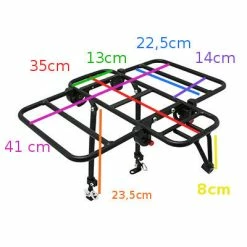 Newton Porte-bagages Vélo Avant à Plateforme Avec Côtés Rabattables 11 Newton Porte-bagages Vélo Avant à Plateforme Avec Côtés Rabattables -Porte-vélo Soldes Magasin porte bagages velo avant a plateforme avec cotes rabattables full 5