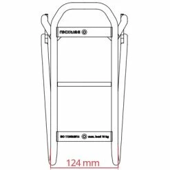 Porte Bagages Vélo Avant Racktime Topit Evo 26 à 28 Pouces -Porte-vélo Soldes Magasin porte bagages velo avant racktime topit evo 26 a 28 pouces full 3