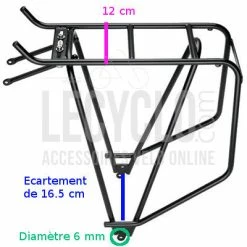 Porte Bagages Vélo Cargo Charges Lourdes Tubus -Porte-vélo Soldes Magasin porte bagages velo cargo charges lourdes tubus full 6