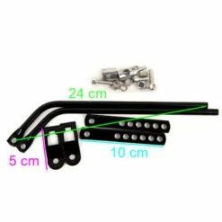 Brandless Porte-bagages Vélo électrique Avec Emplacement Batterie -Porte-vélo Soldes Magasin porte bagages velo electrique avec emplacement batterie full 4