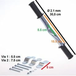 Repose Pieds Sur Cadre Vélo Pour Siège Enfant Avant - Steco -Porte-vélo Soldes Magasin repose pieds sur cadre velo pour siege enfant avant steco full 3