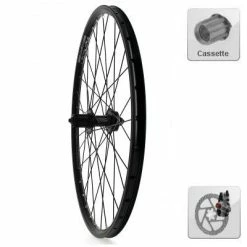 Rodi Roue Arrière 26 Pouces VTT Frein à Disque Cassette