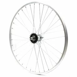 Brandless Roue Arrière De Vélo à Rétropédalage 1 V 26 Pouces Axe à écrou -Porte-vélo Soldes Magasin roue arriere de velo a retropedalage 1 v 26 pouces axe a ecrou full 5