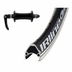 Roue Avant Noire Vélo 28 Pouces Airline Rodi -Porte-vélo Soldes Magasin roue avant noire velo 28 pouces airline rodi full 4