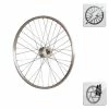 Exal Roue Dynamo De 26 Pouces Pour Frein à Disque -Porte-vélo Soldes Magasin roue dynamo de 26 pouces pour frein a disque full