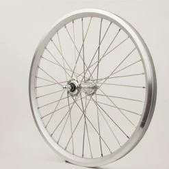 Roue Vélo Avant Argent Double Paroi 20x1.75 X-Star 19 - Ryde -Porte-vélo Soldes Magasin roue velo avant argent double paroi 20x1 75 x star 19 ryde full 4