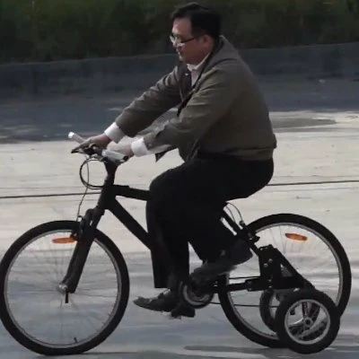 XPRIT Roues Stabilisatrices Pour Vélo Adulte Fixation Hauban Et Base 4 XPRIT Roues Stabilisatrices Pour Vélo Adulte Fixation Hauban Et Base – Image 2