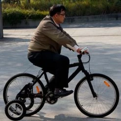 XPRIT Roues Stabilisatrices Pour Vélo Adulte Fixation Hauban Et Base 10 XPRIT Roues Stabilisatrices Pour Vélo Adulte Fixation Hauban Et Base -Porte-vélo Soldes Magasin roues stabilisatrices pour velo adulte fixation hauban et base full 3