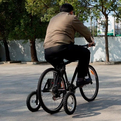 XPRIT Roues Stabilisatrices Pour Vélo Adulte Fixation Hauban Et Base 6 XPRIT Roues Stabilisatrices Pour Vélo Adulte Fixation Hauban Et Base – Image 4