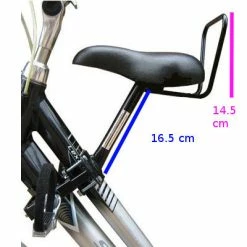 Brandless Selle Pour Le Transport D'enfant Sur Cadre De Vélo Femme -Porte-vélo Soldes Magasin selle pour le transport d enfant sur cadre de velo femme full 3