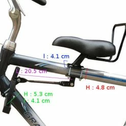 Brandless Selle Pour Le Transport D'enfant Sur Cadre De Vélo -Porte-vélo Soldes Magasin selle pour le transport d enfant sur cadre de velo full 3