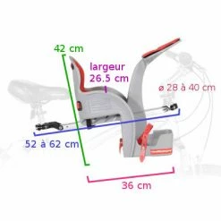 Siège Enfant Avant Pour Vélo WeeRide Classic 13 Siège Enfant Avant Pour Vélo WeeRide Classic -Porte-vélo Soldes Magasin siege enfant avant pour velo weeride classic full 6