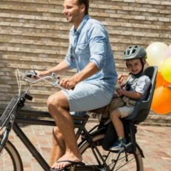 Siège Enfant Vélo Arrière Bobike One Maxi Gris -Porte-vélo Soldes Magasin siege enfant velo arriere bobike one maxi gris full 4