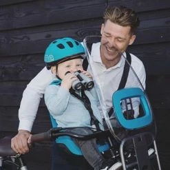 Siège Vélo Bébé 9 Mois à 3 Ans Bobike One Mini Bleu Bahama -Porte-vélo Soldes Magasin siege velo bebe 9 mois a 3 ans bobike one mini bleu bahama full 4