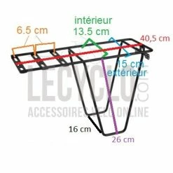 Support Supplémentaire Sur Porte-bagage Vélo - Steco -Porte-vélo Soldes Magasin support supplementaire sur porte bagage velo steco full 4