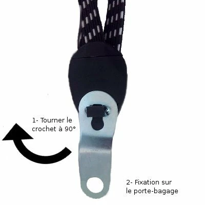 Maxxus Tendeur Double Crochets Pour Porte Bagage De Vélo 4 Maxxus Tendeur Double Crochets Pour Porte Bagage De Vélo – Image 2